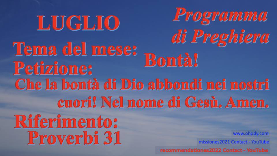 Sample Prayer Program image