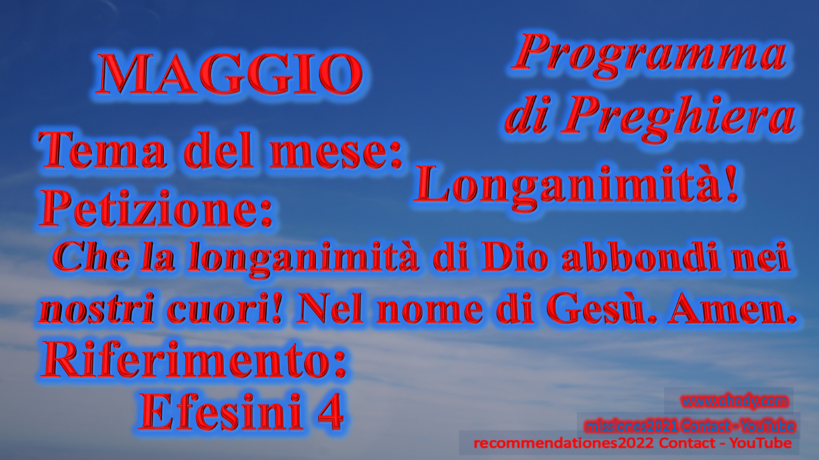 Sample Prayer Program image
