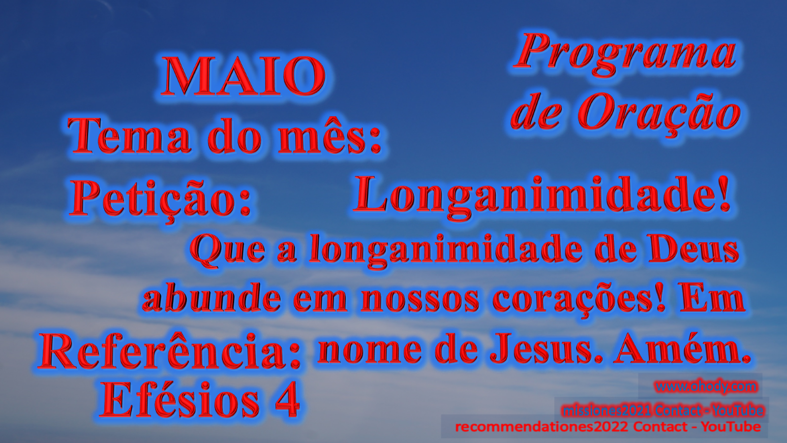 Sample Prayer Program image